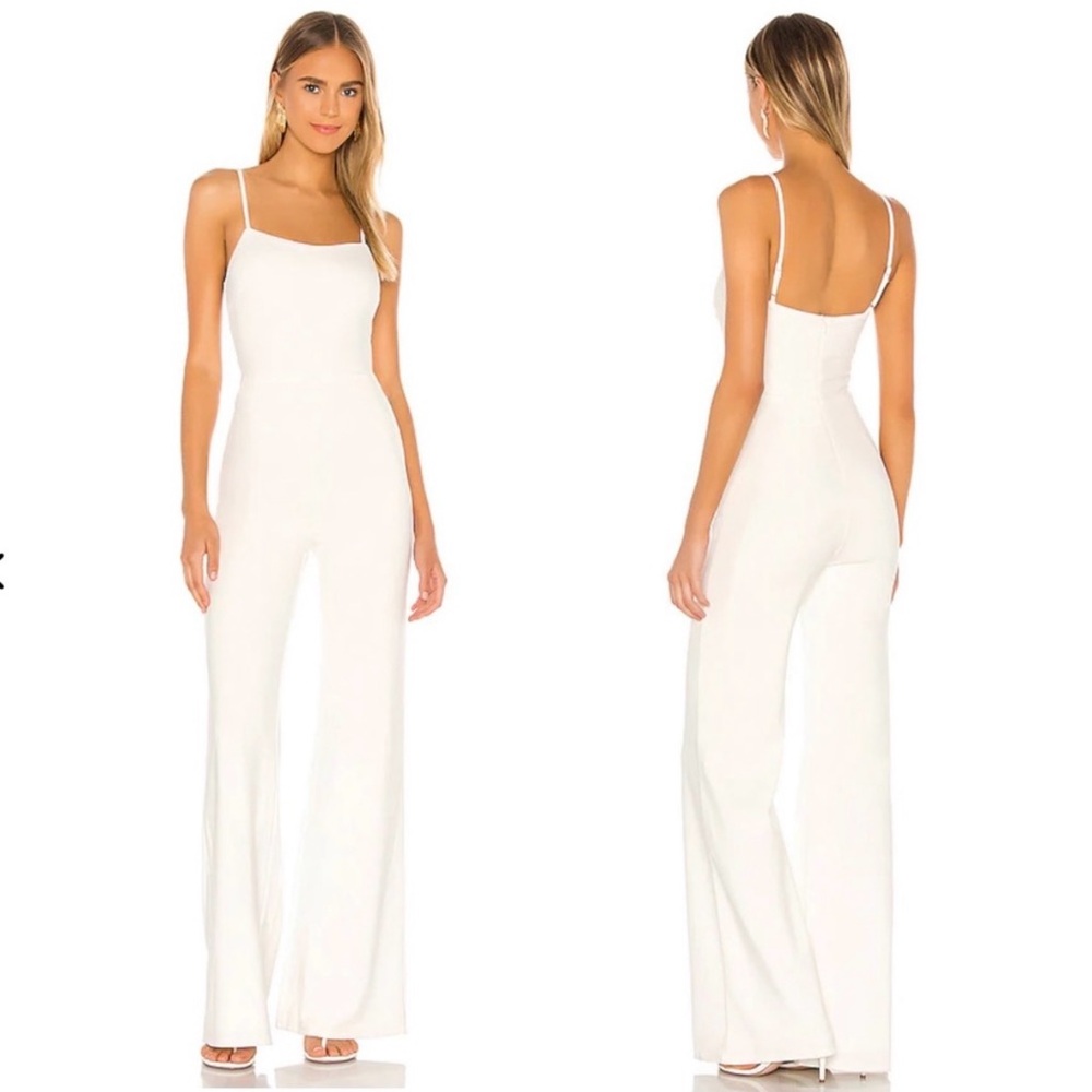 Lovers + Friends White Jumpsuit